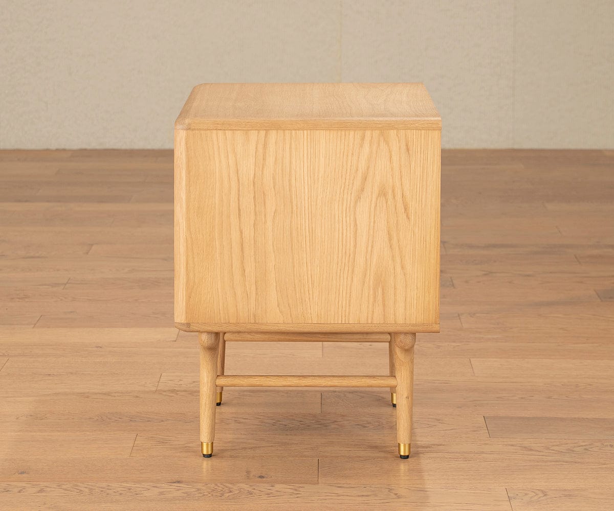 Table de chevet Hendrick II - Chêne blanc 