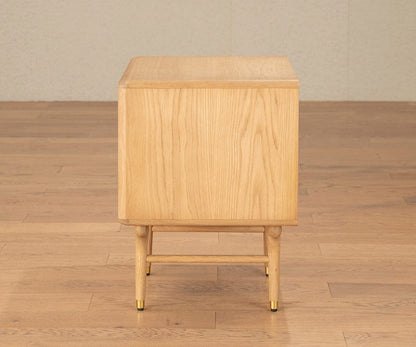 Table de chevet Hendrick II - Chêne blanc 